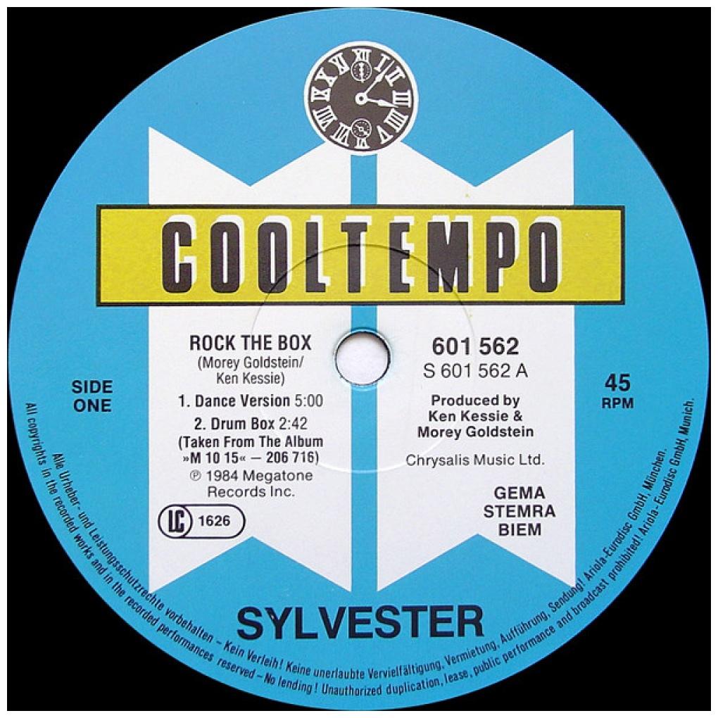 SYLVESTER - ROCK THE BOX | 12'' MAXI SINGLE USADO
