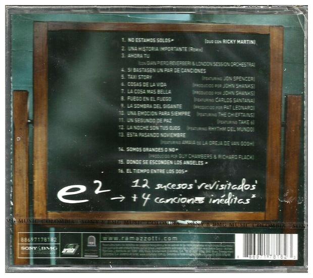EROS RAMAZZOTTI - E2: GRANDES EXITOS (VERSION EN ESPANOL) | CD