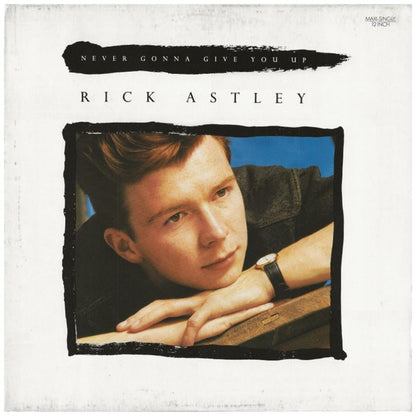 RICK ASTLEY - NEVER GONNA GIVE YOU UP | 12'' MAXI SINGLE USADO