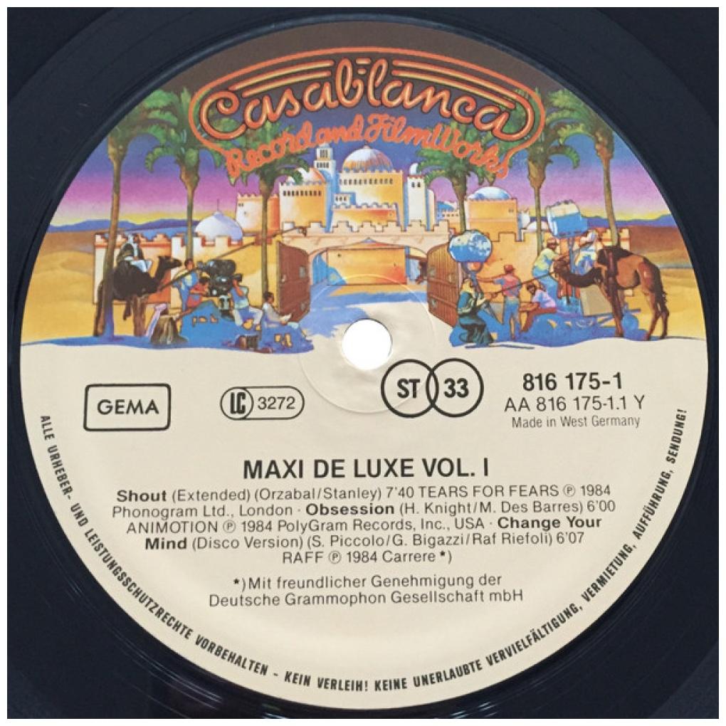 MAXI DE LUXE VOL. II - THE LONG VERSIONS VOL. II | VINILO USADO