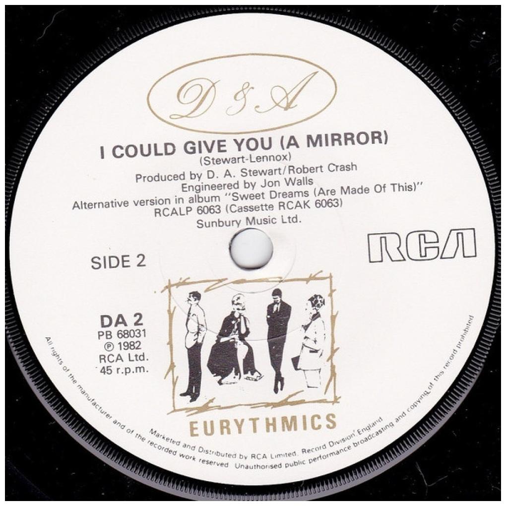 EURYTHMICS - SWEET DREAMS (ARE MADE OF THIS) | 7" SINGLE USADO