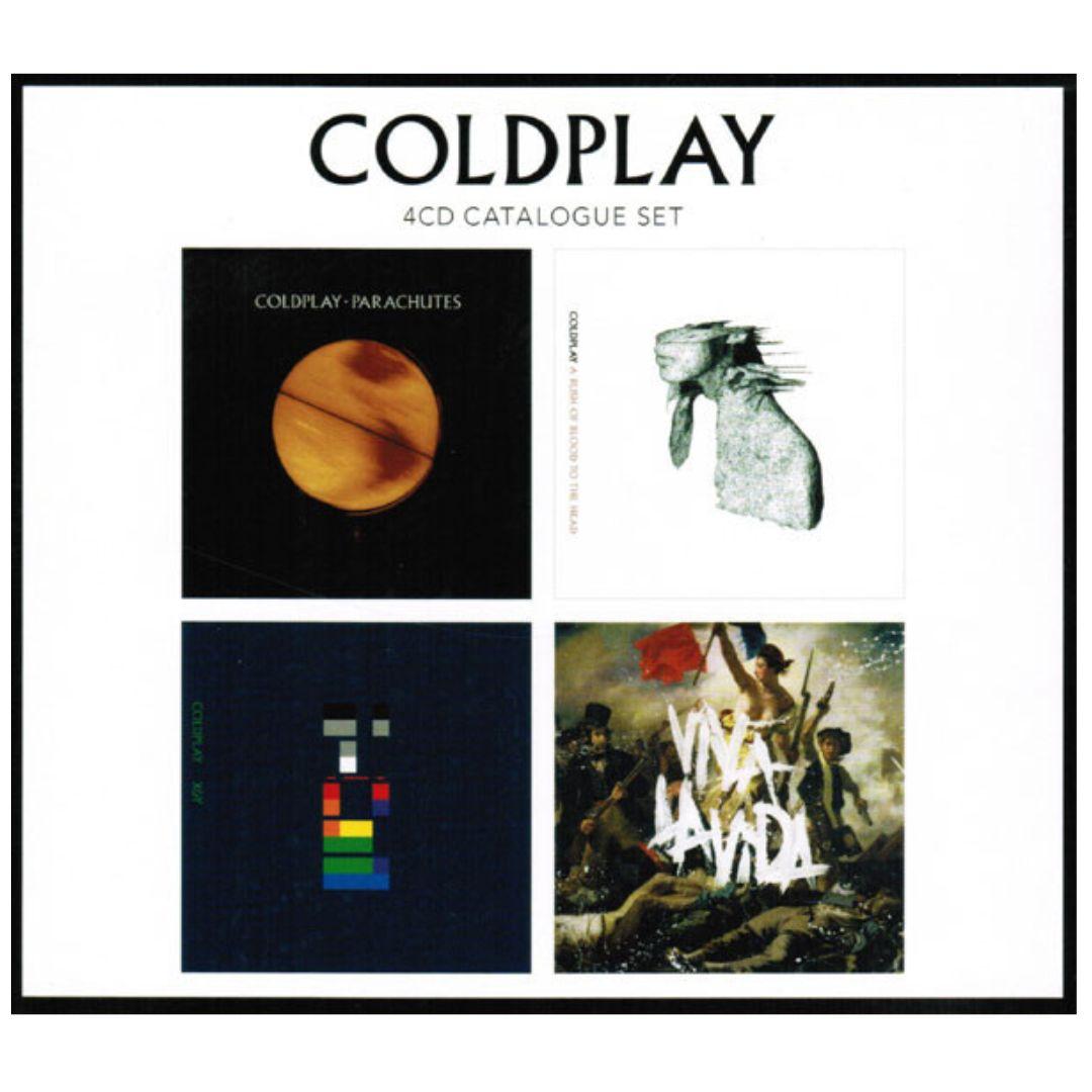 COLDPLAY - CATALOGUE SET (4CD) | CD – Hitway Music & Books - Tienda ...