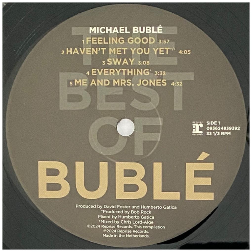 MICHAEL BUBLE - BEST OF BUBLE (2LP) | VINILO