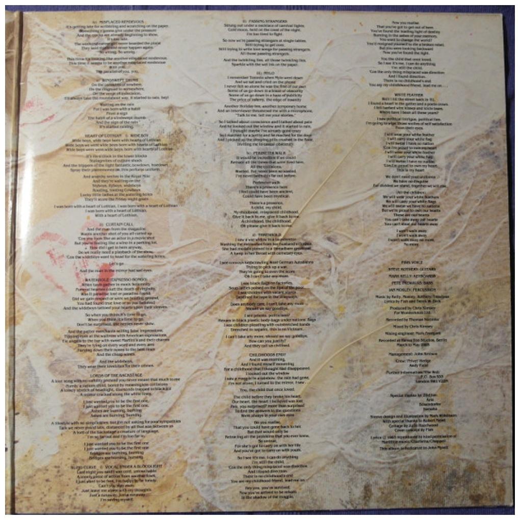 MARILLION - MISPLACED CHILDHOOD | VINILO USADO