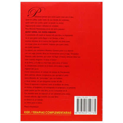 TERAPIA A TRAVÉS DEL CANTO (TAPA BLANDA) - MARCELA PIETROKOVSKY | LIBRO