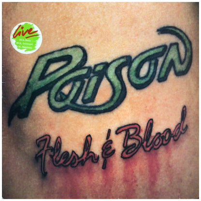 POISON - FLESH & BLOOD | VINILO USADO