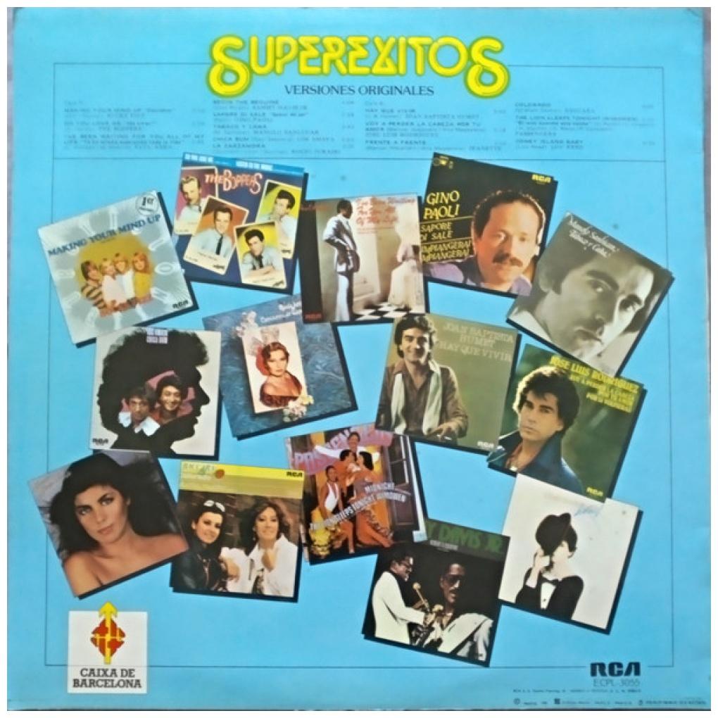 SUPEREXITOS - VERSIONES ORIGINALES: VARIOS ARTISTAS | VINILO USADO