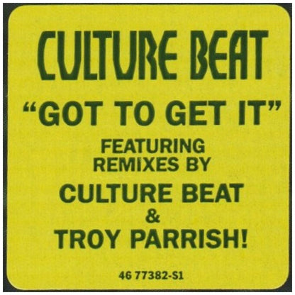 CULTURE BEAT - GOT TO GET IT | 12" MAXI SINGLE VINILO USADO