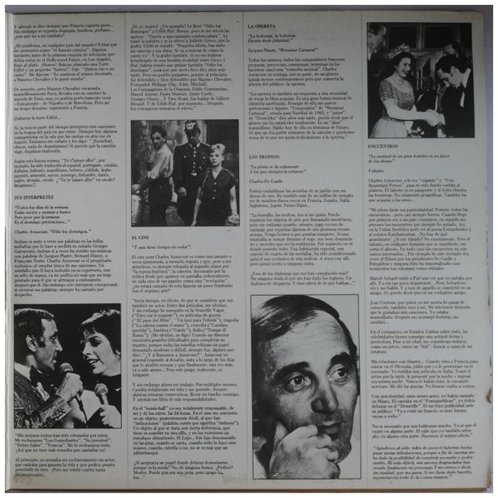 CHARLES AZNAVOUR - ORO (2LP) | VINILO USADO