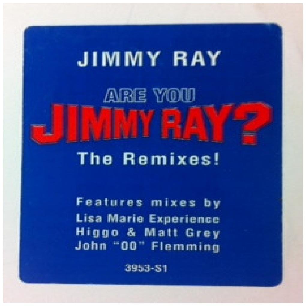 JIMMY RAY - ARE YOU JIMMY RAY (THE REMIXES) (PROMO COPY) | 12" MAXI SINGLE VINILO USADO
