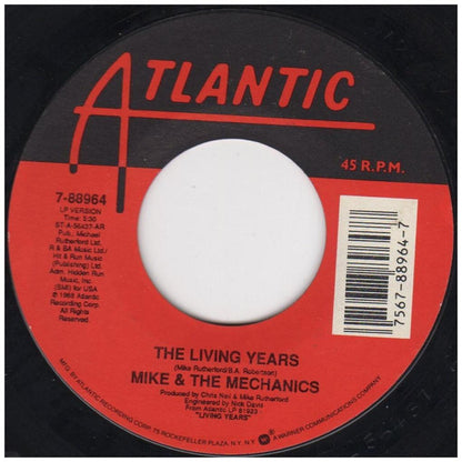 MIKE & THE MECHANICS - THE LIVING YEARS | 7" SINGLE USADO