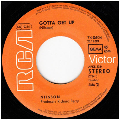 HARRY NILSSON - WITHOUT YOU | 7" SINGLE USADO