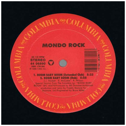 MONDO ROCK - PRIMITIVE LOVE RITES (CLUB VERSION) | 12'' MAXI SINGLE USADO