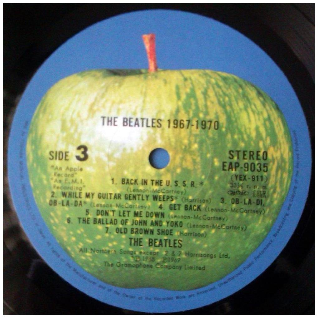 THE BEATLES - 1967-1970 (2LP) (JAPAN EDITION) (THE BLUE ALBUM) | VINILO USADO