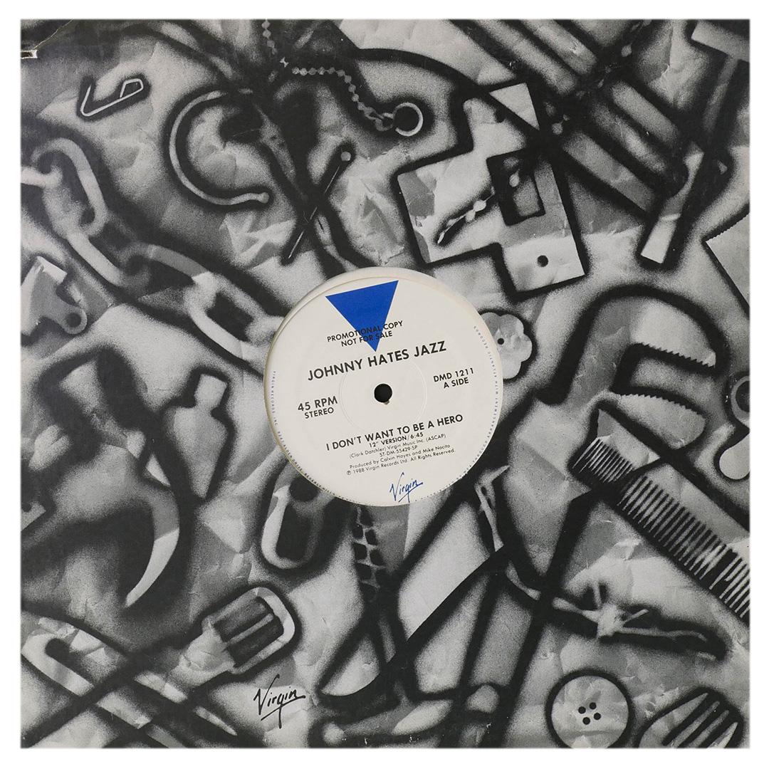 JOHNNY HATES JAZZ - I DON T WANT TO BE A HERO (PROMO) | 12" MAXI SINGLE USADO