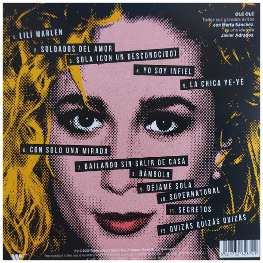 OLE OLE - TODOS LOS EXITOS CON MARTA SANCHEZ | CD
