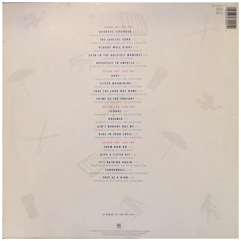 SUPERTRAMP - THE VERY BEST OF (2LP) | VINILO USADO