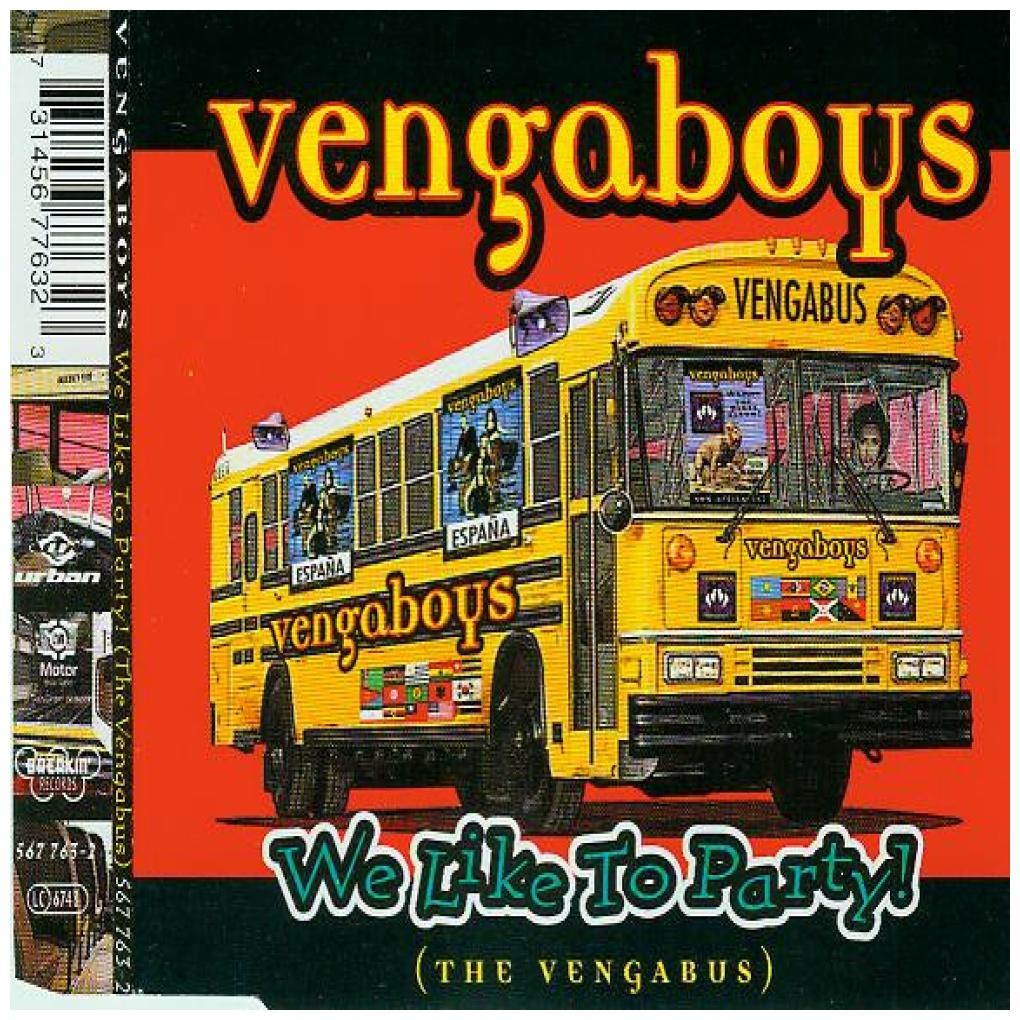 VENGABOYS - WE LIKE TO PARTY! (CD MAXI SINGLE) | CD