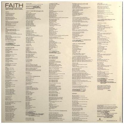 GEORGE MICHAEL - FAITH (LTD. EDITION) (2LP) (RED MARBLE VINYL) | VINILO