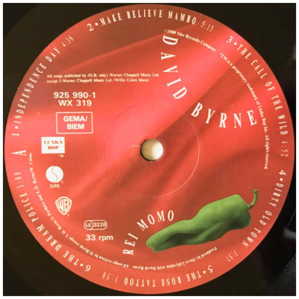 DAVID BYRNE - REI MOMO | VINILO USADO