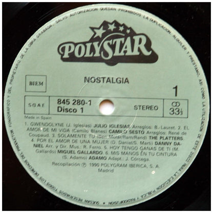 NOSTALGIA - 25 CANCIONES INOLVIDABLES-VARIOUS ARTIST (2LP) | VINILO USADO