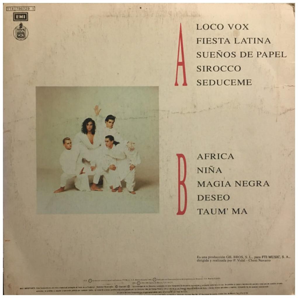 LOCOMIA - LOCOVOX | VINILO USADO