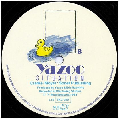 YAZOO - NOBODY'S DIARY/SITUATION (NUMERED LTD EDITION) | 12'' MAXI SINGLE USADO