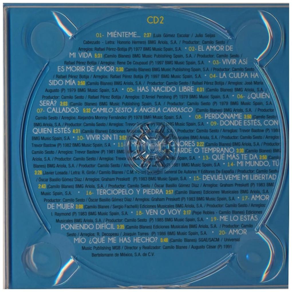 CAMILO SESTO  - CAMILO 70 (2CD+DVD) | CD