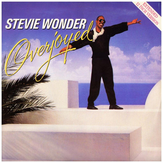 STEVIE WONDER - OVERJOYED | 12" MAXI SINGLE VINILO USADO