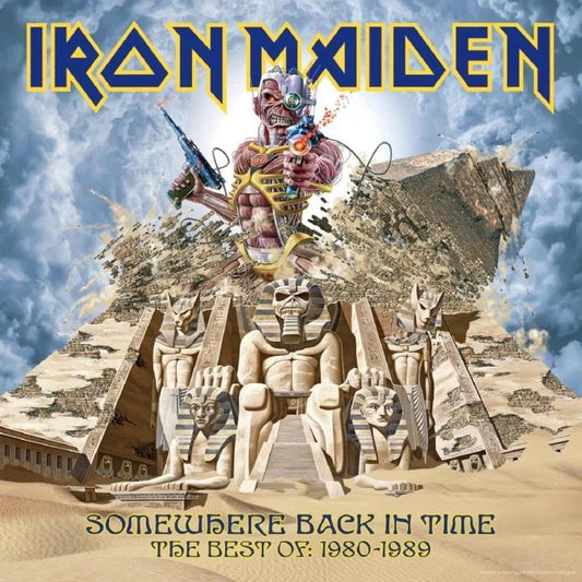 (PREVENTA) IRON MAIDEN - SOMEWHERE BACK IN TIME: THE BEST OF 1980-1989  (2LP)  | VINILO