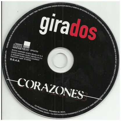 MIGUEL BOSE Y ANA TORROJA - CORAZONES (CD SINGLE) (PROMO COPY) | CD