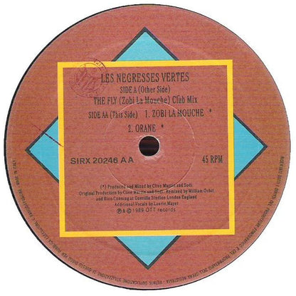 LES NEGRESSES VERTES - ZOBI LA MOUCHE (THE FLY) (12") | 12'' MAXI SINGLE USADO
