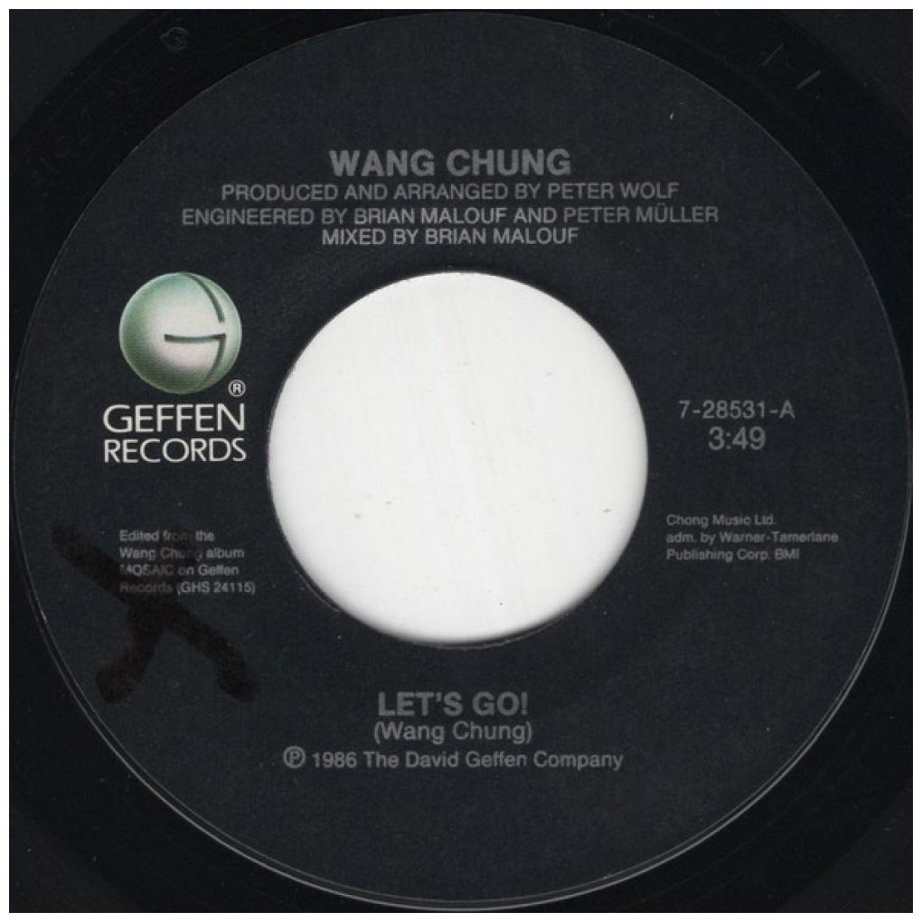 WANG CHUNG - LET'S GO | 7" SINGLE USADO