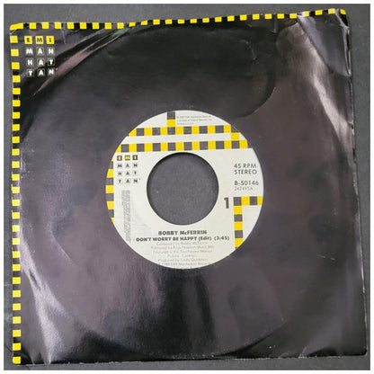 BOBBY McFERRIN  - DON'T WORRY BE HAPPY | 7" SINGLE USADO
