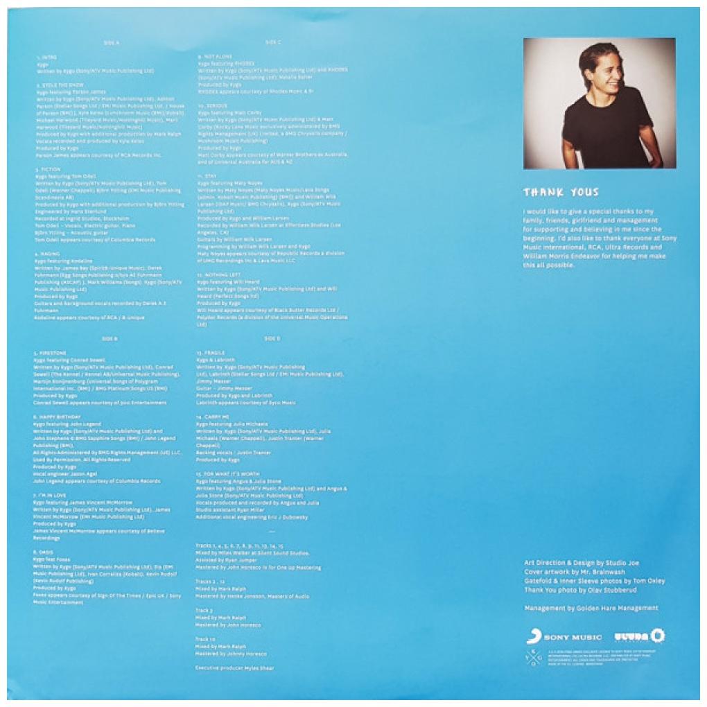 KYGO - CLOUD NINE (2LP) (WHITE VINYL/DL CARD/GATEFOLD) | VINILO