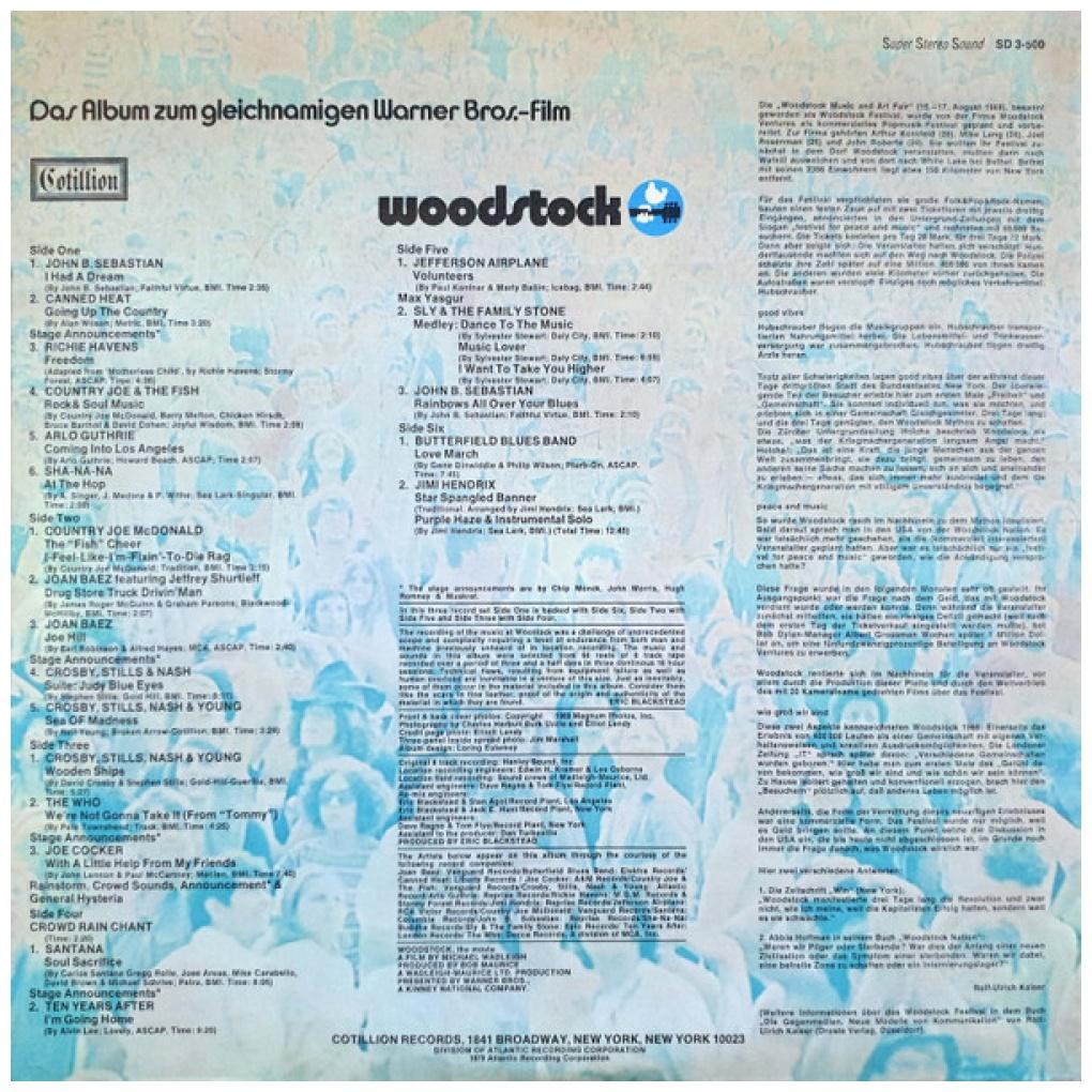 WOODSTOCK - O.S.T. (3LP) | VINILO USADO