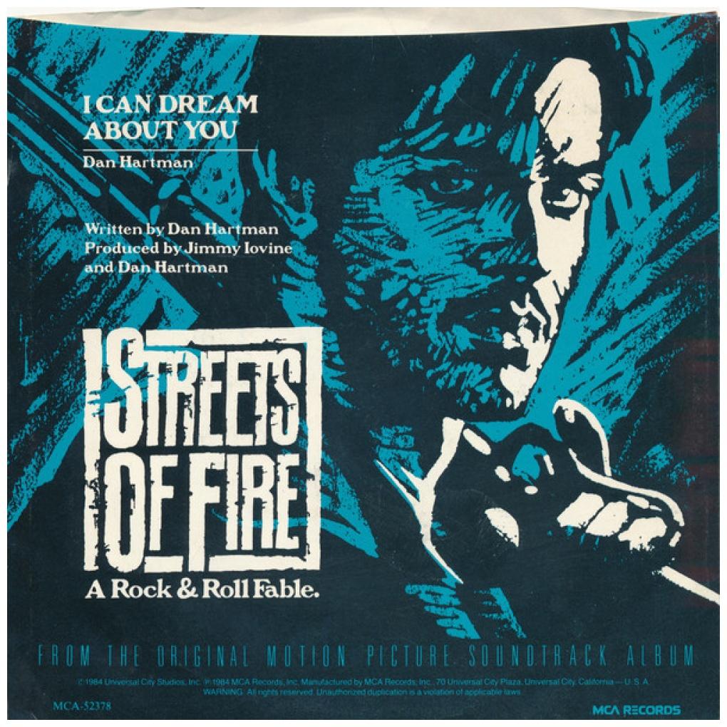 DAN HARTMAN - I CAN DREAM ABOUT YOU | 7" SINGLE USADO