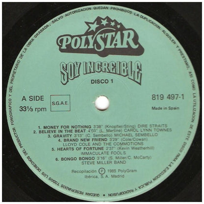 SOY INCREIBLE - 25 SUPER HITS INTERNACIONALES (2LP) | VINILO USADO