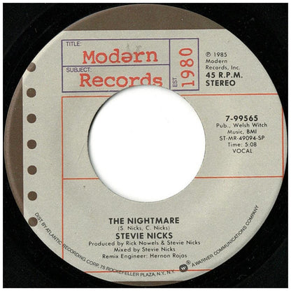 STEVIE NICKS - I CAN'T WAIT | 7" SINGLE USADO