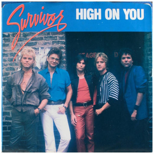 SURVIVOR - HIGH ON YOU | 7" SINGLE USADO