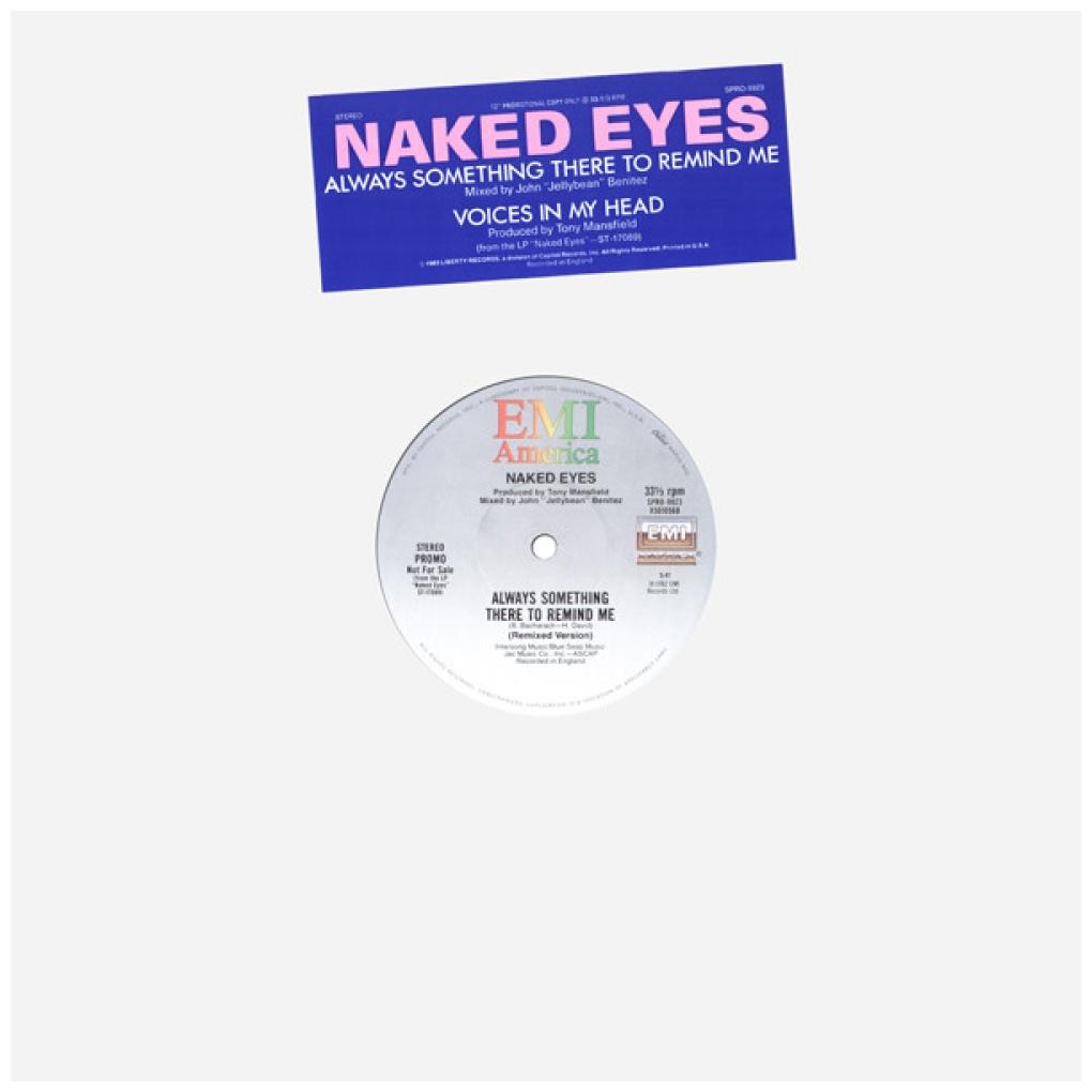 NAKED EYES - ALWAYS SOMETHING THERE TO REMIND ME (REMIXED VERSION) (PROMO COPY) | 12'' MAXI SINGLE USADO