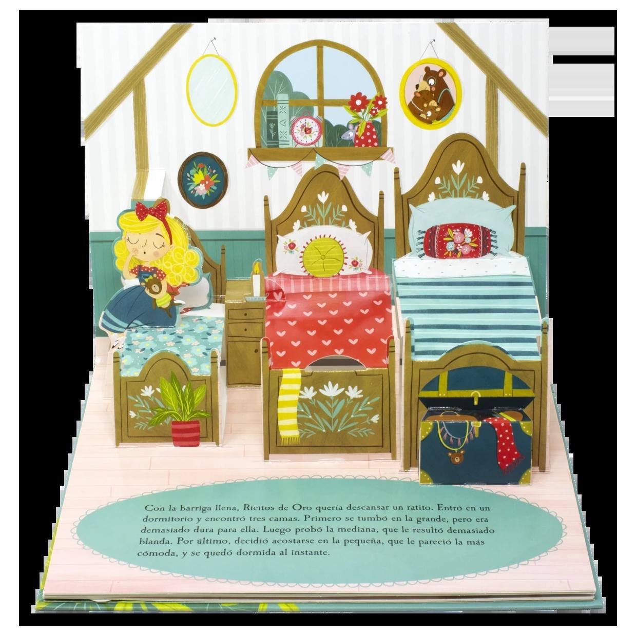 RICITOS DE ORO. CUENTO POP-UP (CARTONÉ) - SAMARA HARDY | LIBRO