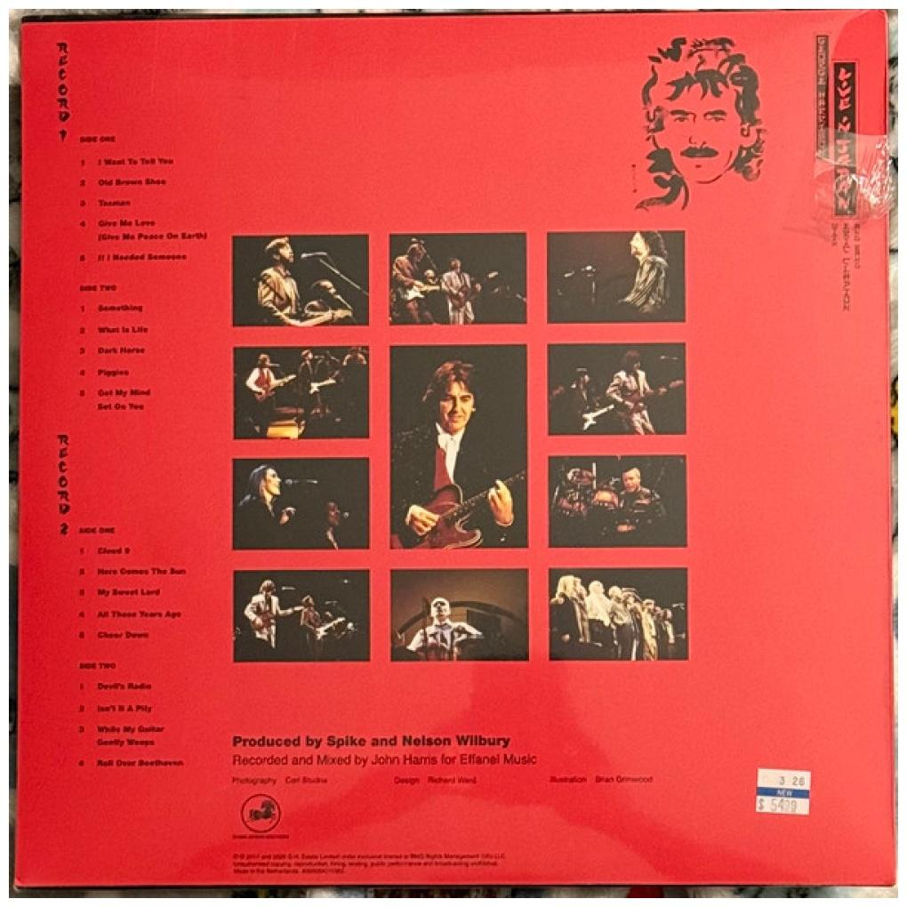 GEORGE HARRISON - LIVE IN JAPAN (2LP) | VINILO