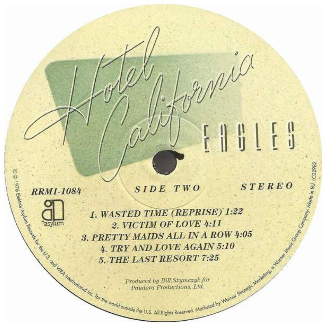 EAGLES - HOTEL CALIFORNIA | VINILO