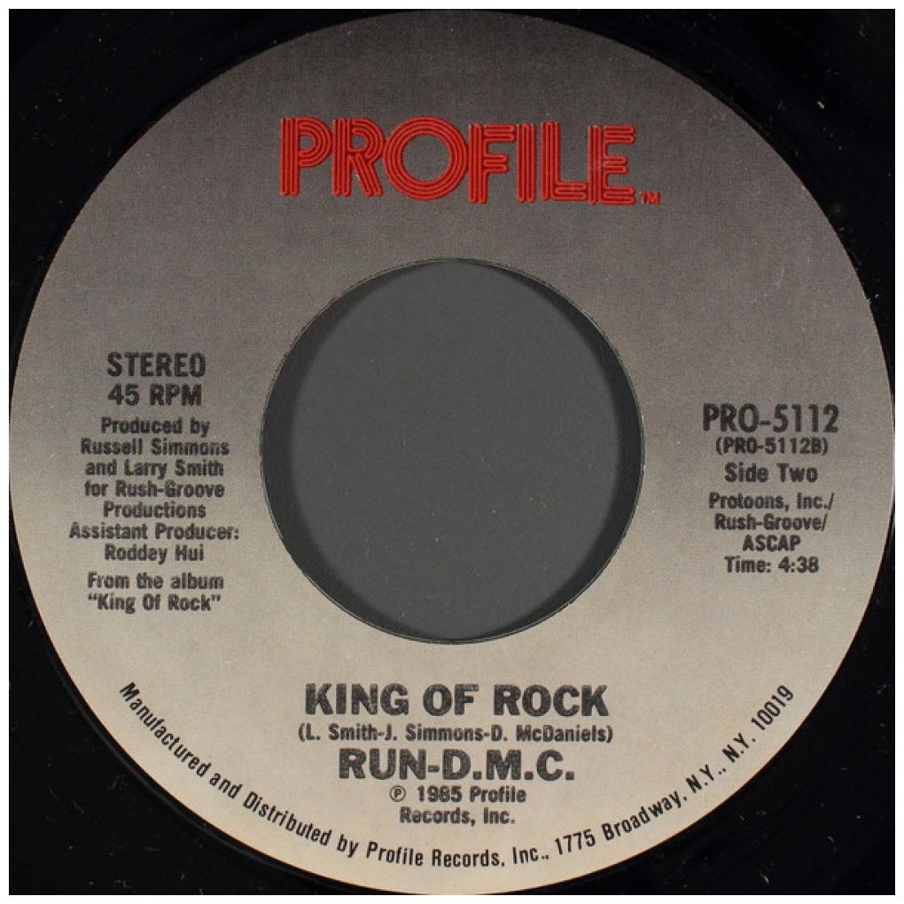 RUN DMC - WALK THIS WAY | 7" SINGLE USADO