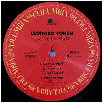 LEONARD COHEN - I'M YOUR MAN | VINILO