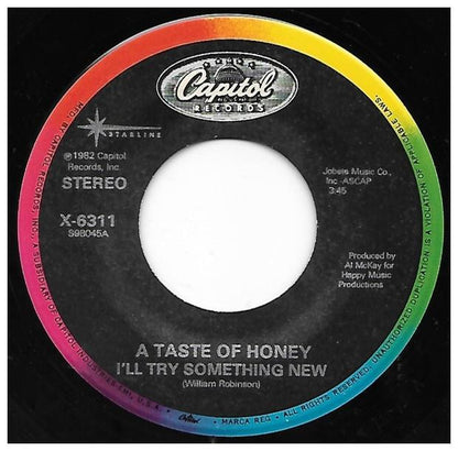 A TASTE OF HONEY - SUKIYAKI | 7" SINGLE VINILO USADO