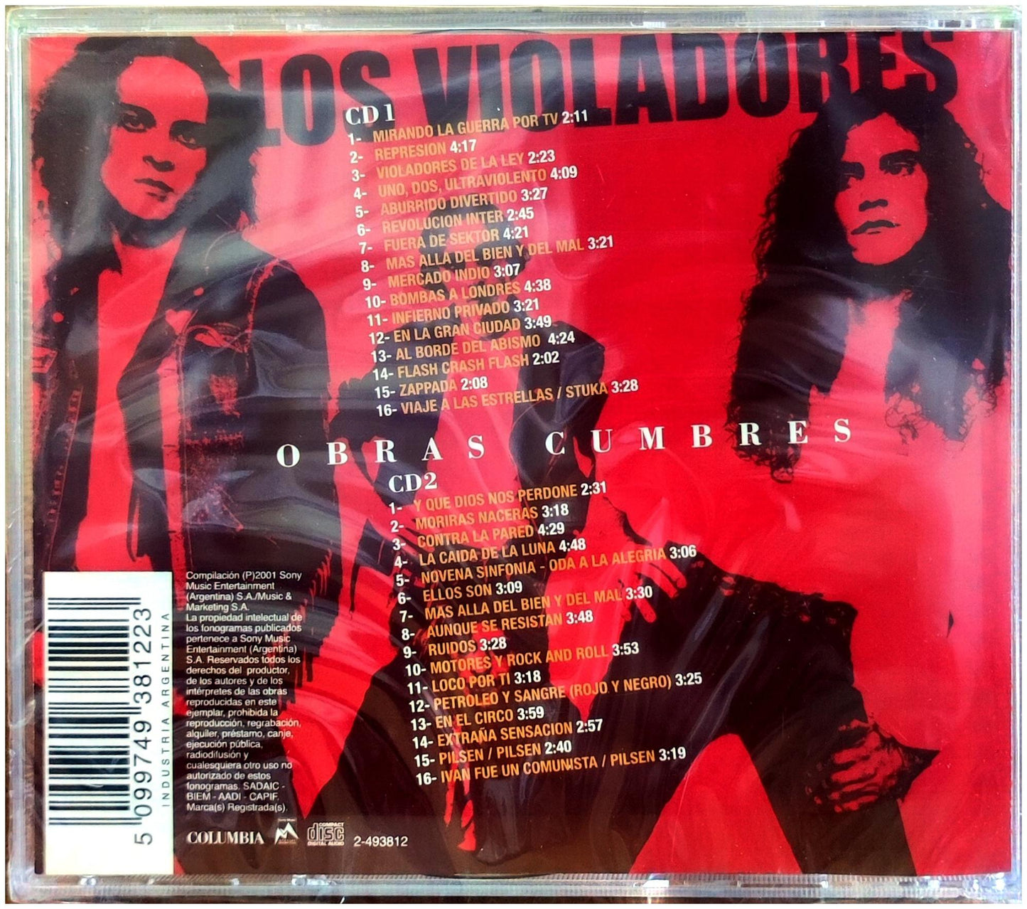 LOS VIOLADORES - OBRAS CUMBRES (2CD) | CD