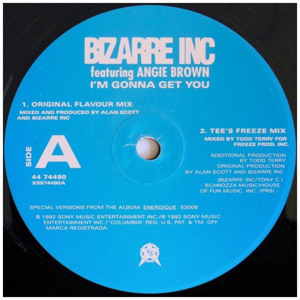 BIZARRE INC - I'M GONNA GET YOU | 12'' MAXI SINGLE USADO