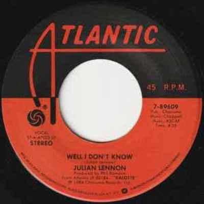 JULIAN LENNON - VALOTTE | 7" SINGLE VINILO USADO